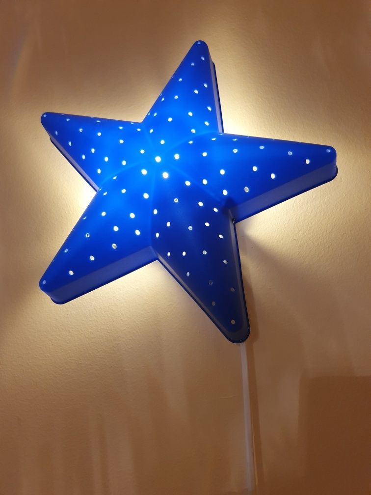 Lampa ścienna "Gwiazda" IKEA Mane Smila