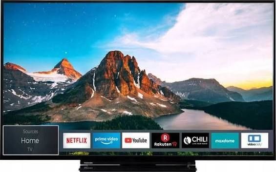 TV Smart 43' TOSHIBA 4K UltraHD, DVB-T2 HEVC Wi-Fi