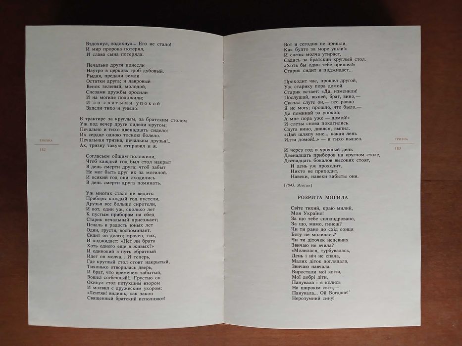 Тарас Шевченко. Кобзар. 1984 р.