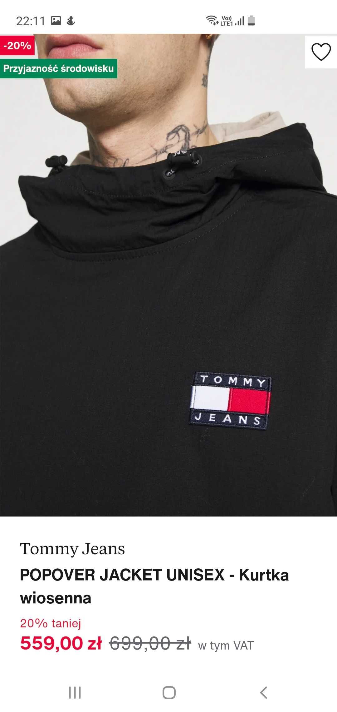 Kurtka Tommy Hilfiger XXL