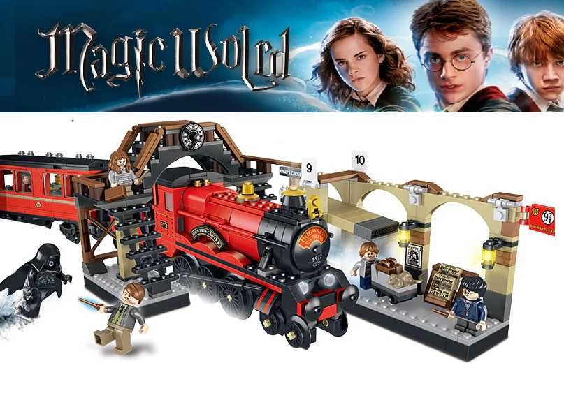 Set / Kit Comboio Harry Potter (compatível com lego)