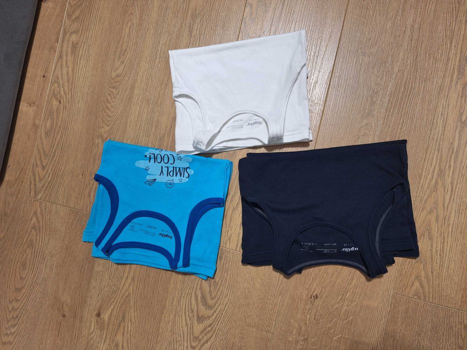 Podkoszulki 110-116 pakiet 6 sztuk