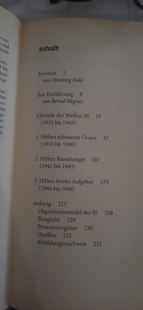 Książka waffen ss po niemiecku