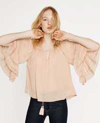 Blusas off shoulder zara