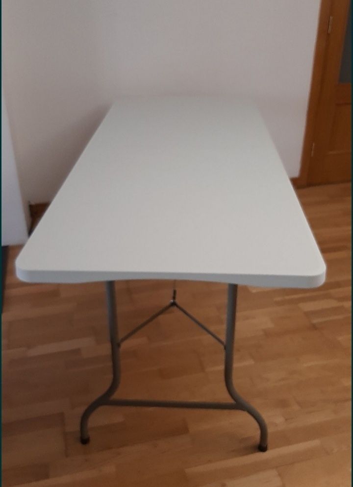 Mesa Dobrável 1.80 cmx74 cmx75cm -Nova