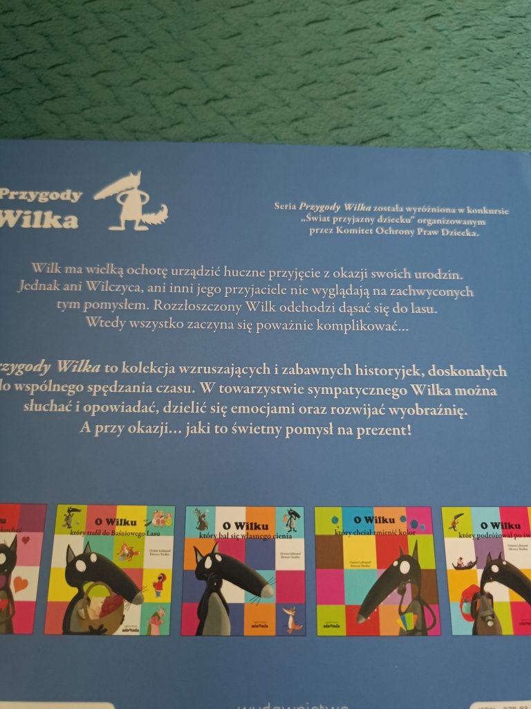 O wilku który obchodził urodziny Orianne Lallemand