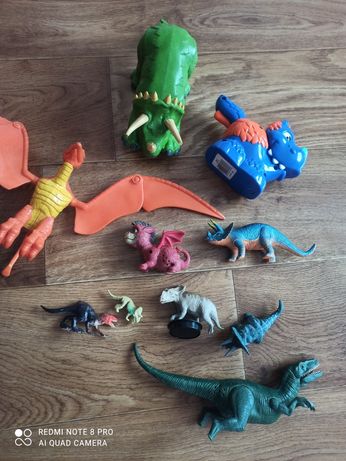 Dinozaury dinusie figurki zabawki zestaw zabawek