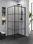 Kabina Prysznicowa Superia Black 90x90x195