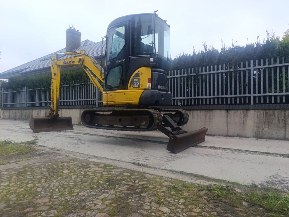 Minikoparka Koparka Komatsu PC35 3.5t