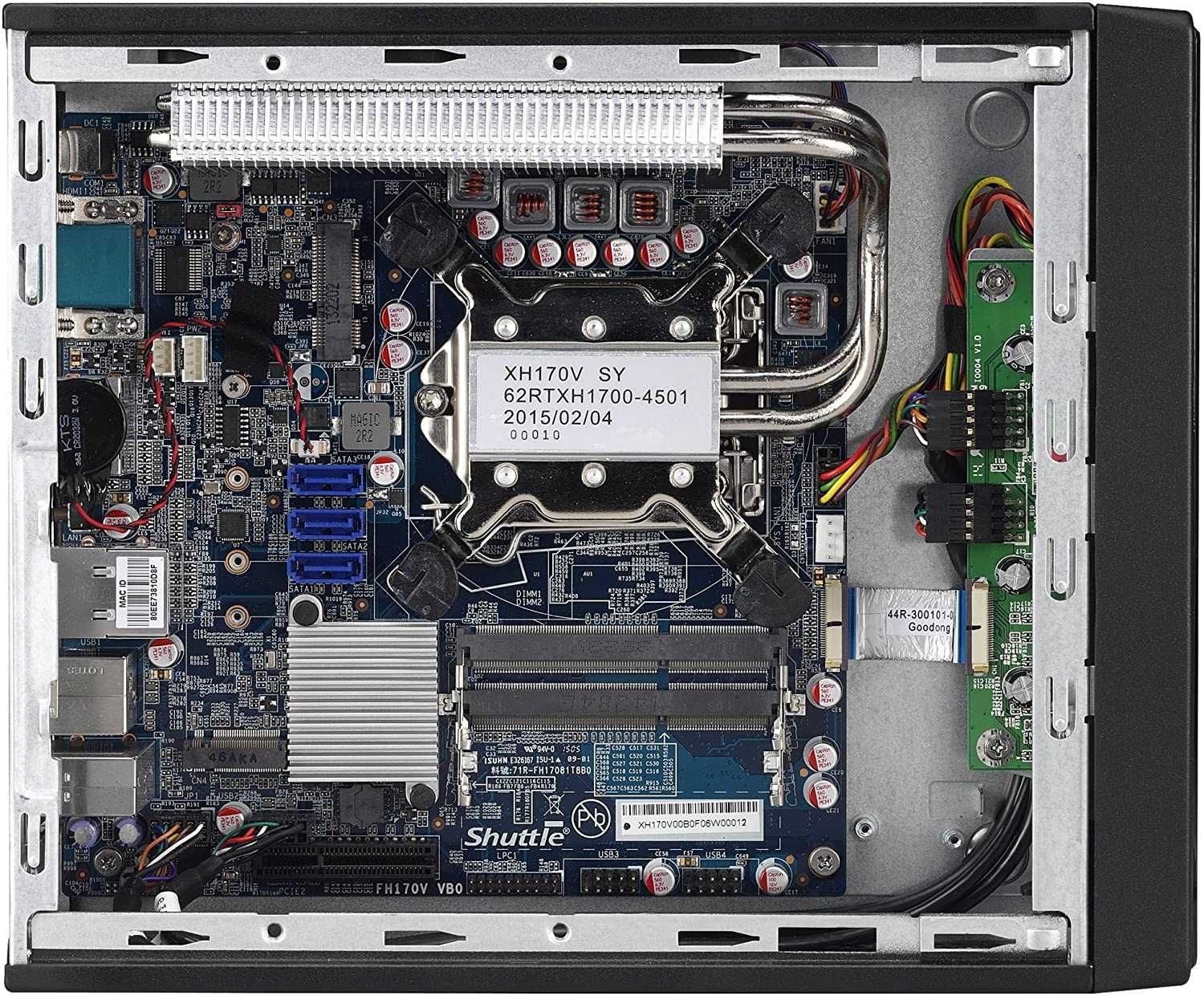 SHUTTLE XH170V INTEL H170 Barebone Intel Skylake Mini PC