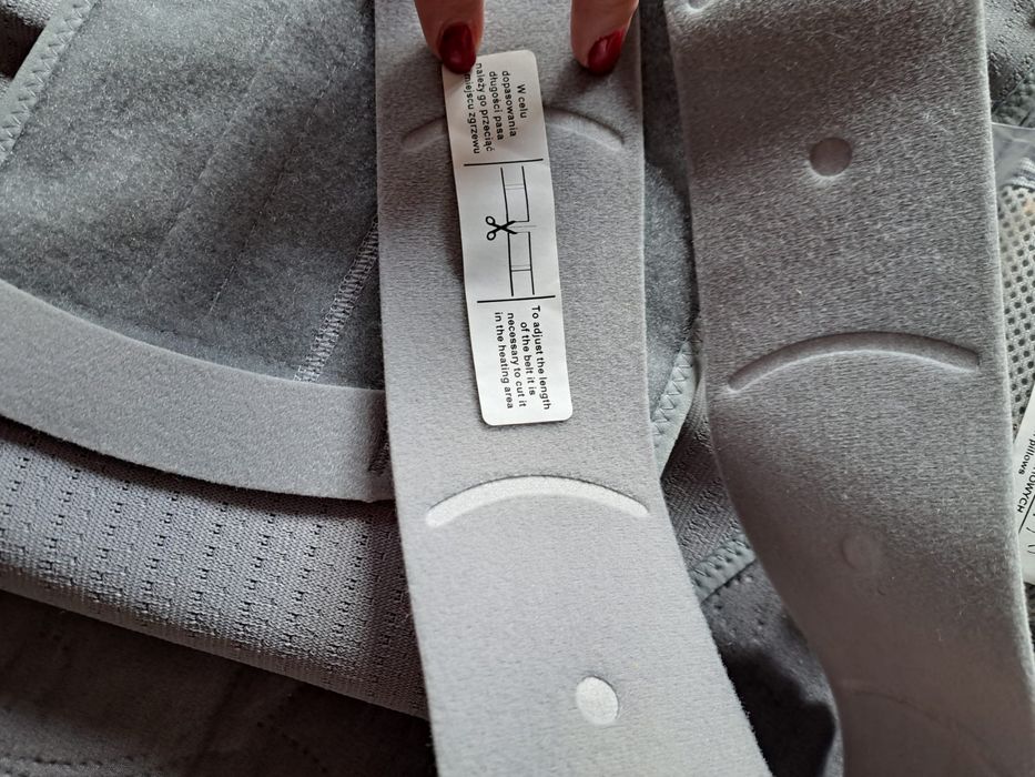 Am wsp 06 orteza tułowia lędźwiowo krzyżowa szara XL