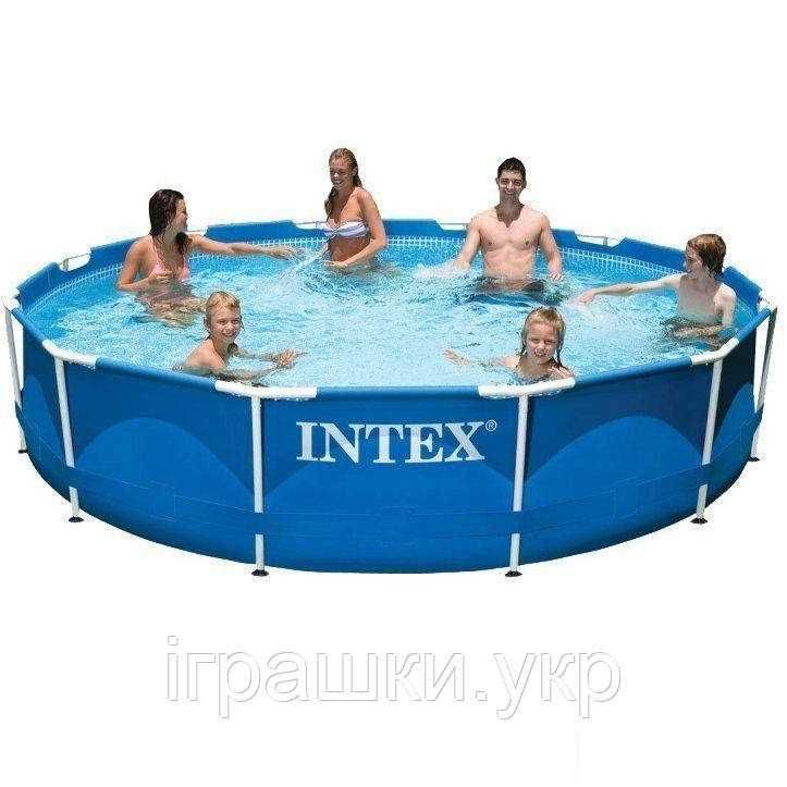 Каркасний басейн Intex 28210   надійний  366 x 76 см