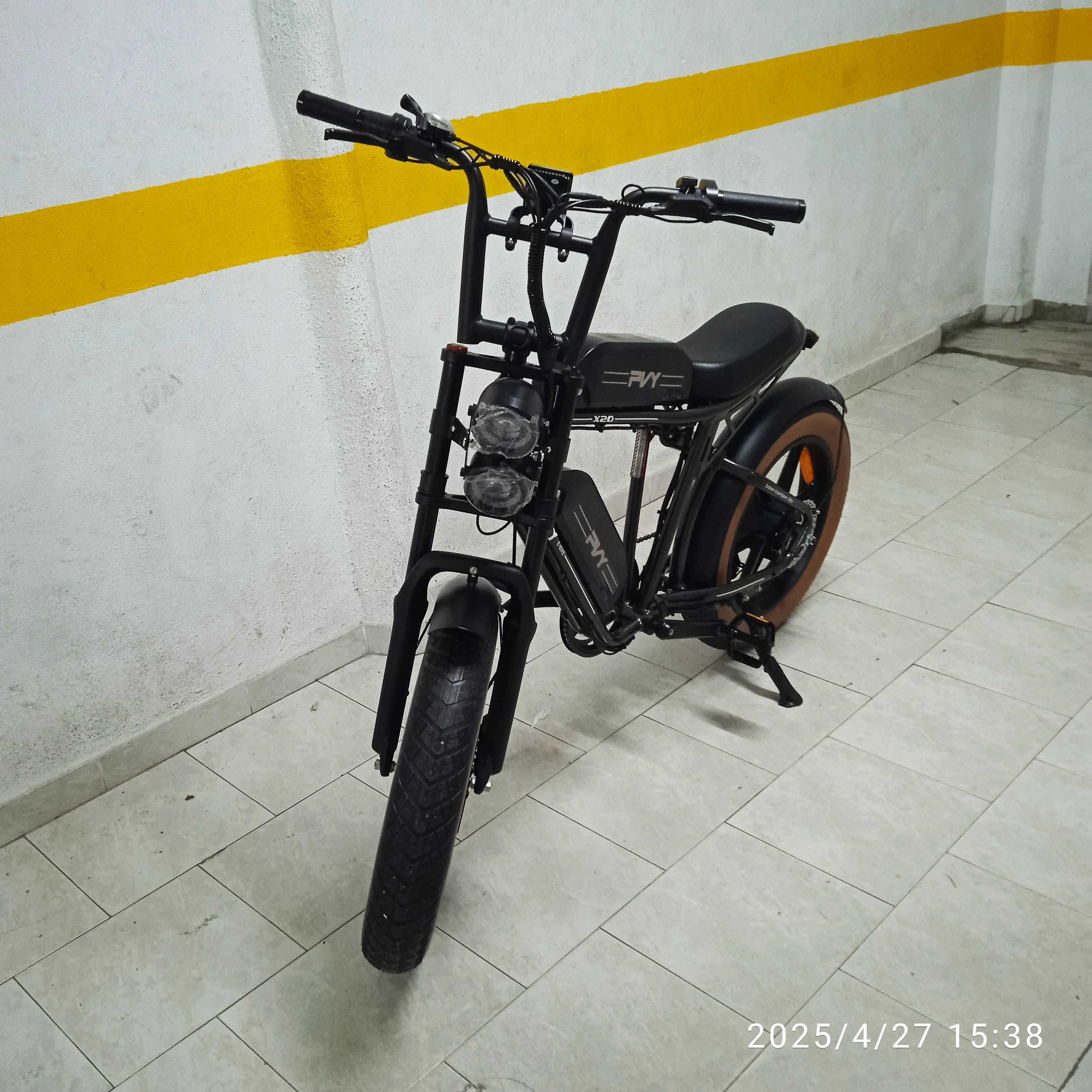 Bicicleta elétrica 1000 W. Nova, 0 Km.