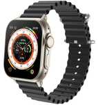 smartwatch męski rubicon rncf17 tytan/black smarub268
