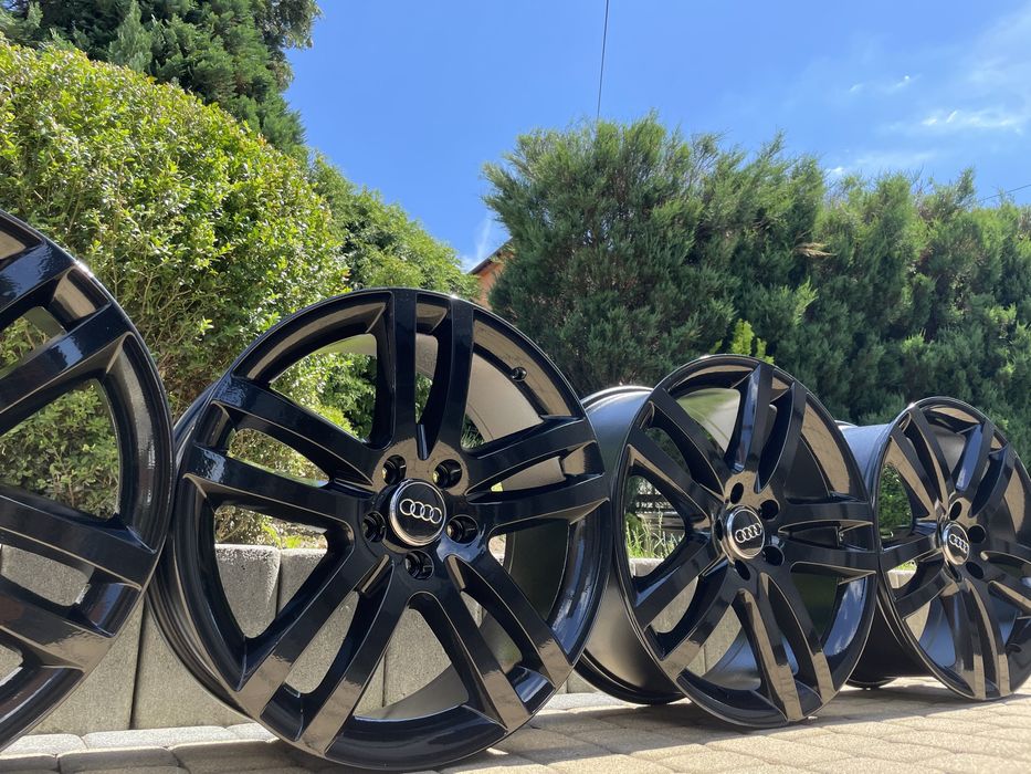 20 5x120 vw touareg 9J 20 et57 czarne bbs oz