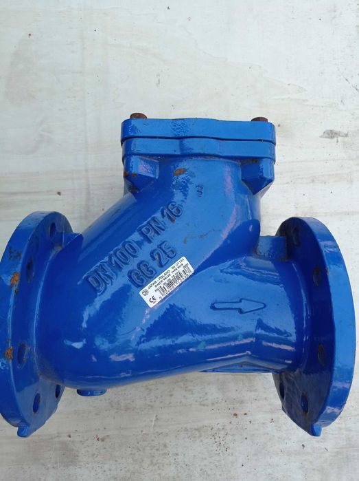 Клапан обратный шаровый DU100  JAFAR 6516