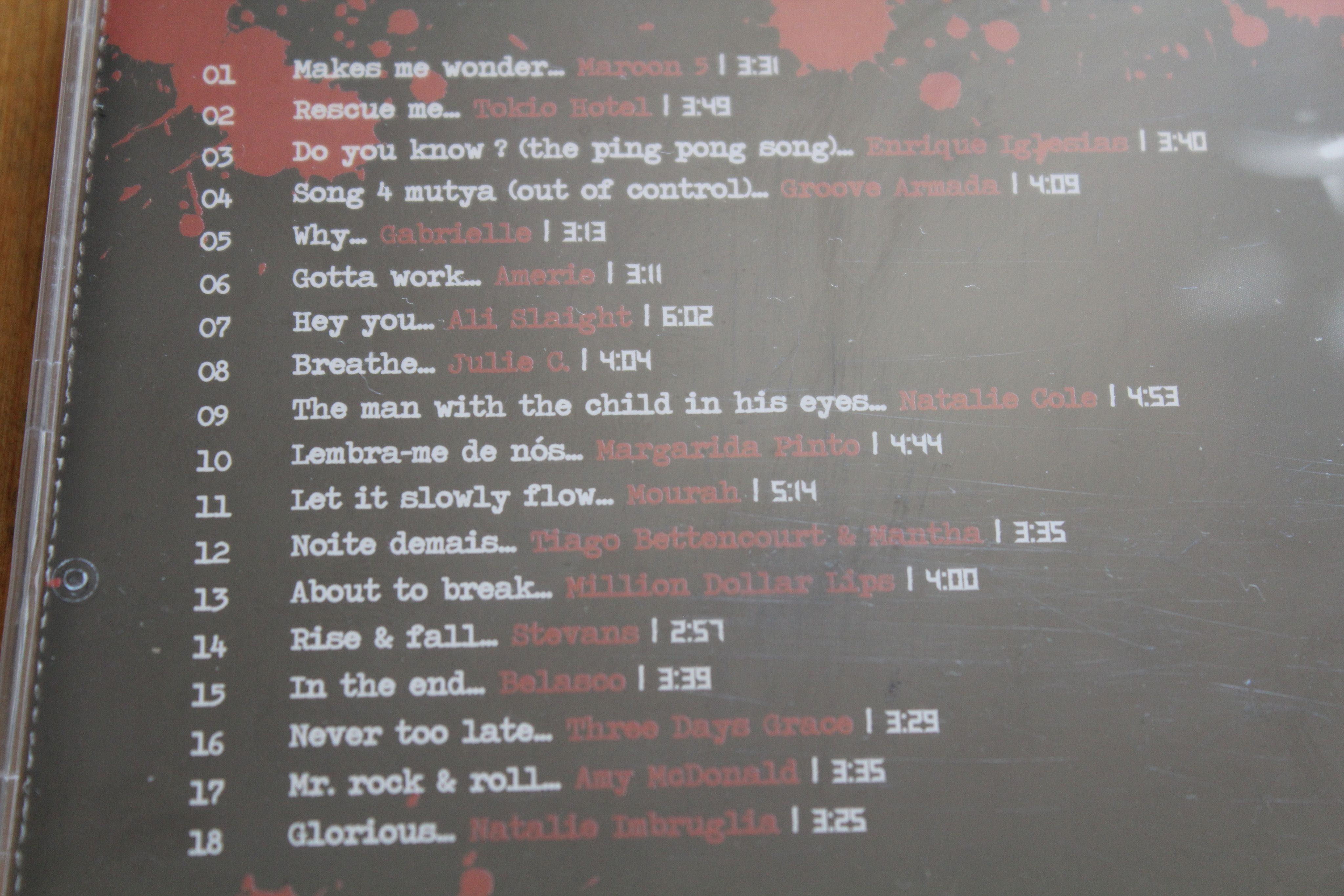 CD "Resistirei" - Banda Sonora Original (2008)