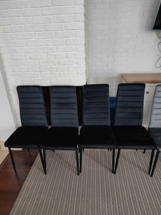 Piękne i eleganckie krzesła VELVET w super cenie SUPER JAKOŚĆ