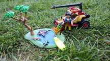 Playmobil zestaw samochód z akcesoriami