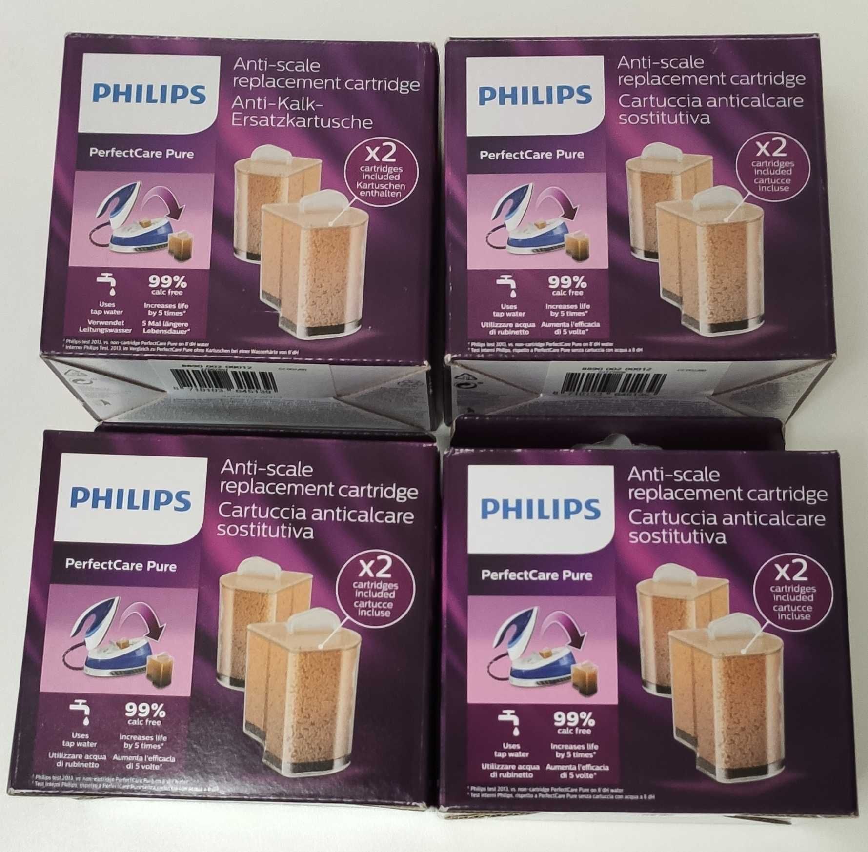 Filtros Philips GC002/00 caixa com 2 cartuchos anticalcário