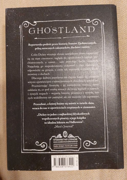 ghostland ameryka i jej nawiedzone miejsca colin dickey