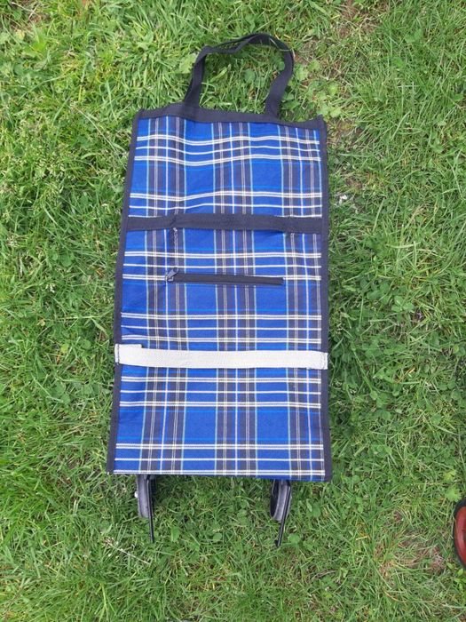 Wózek na zakupy na kółkach i Torba na zakupy składana na kółkach