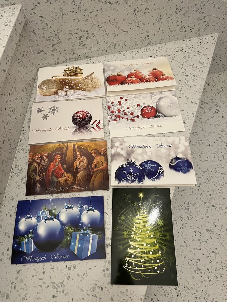 Świąteczne nowe kartki na życzenia Boże Narodzenie