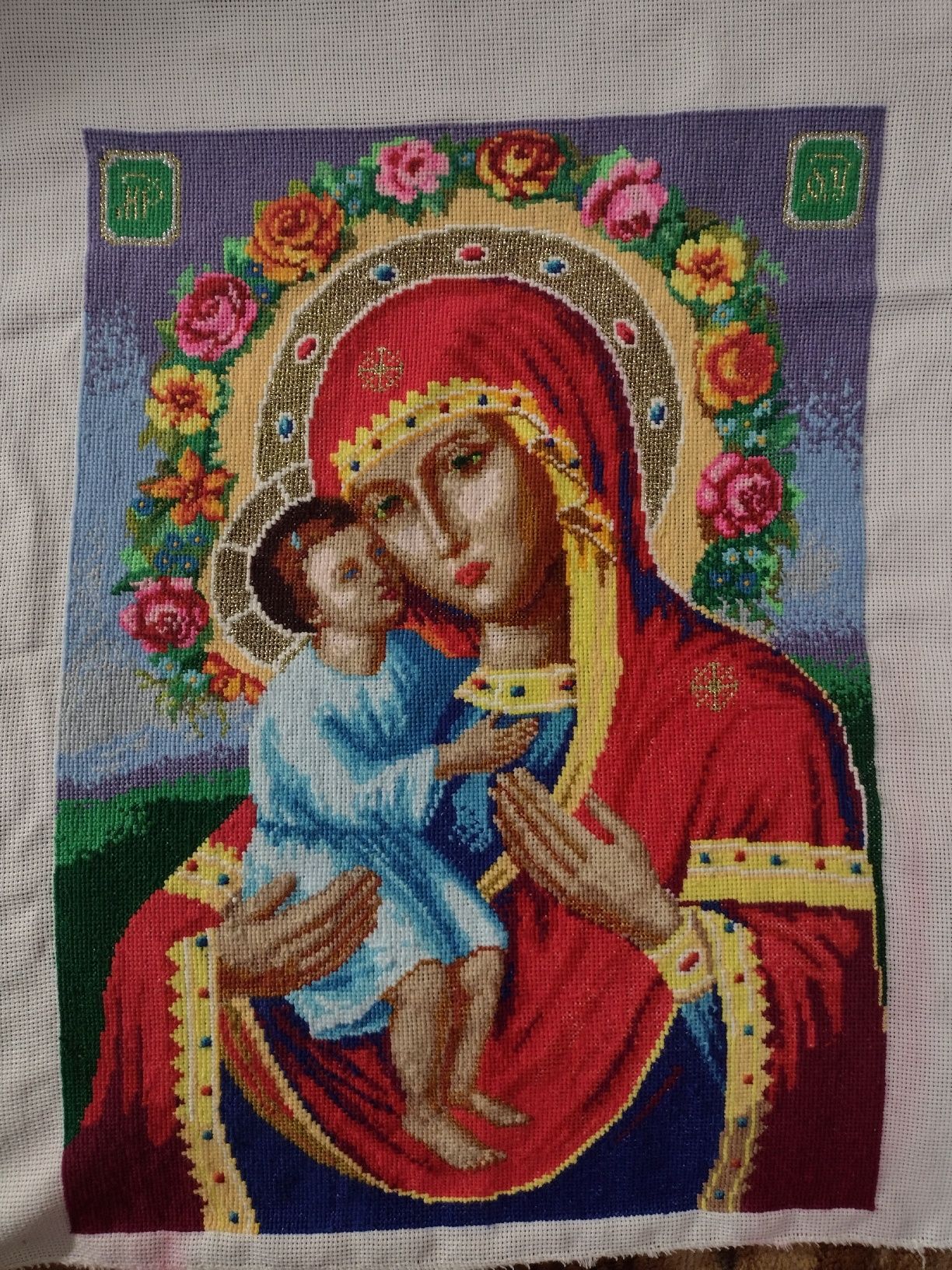 Ікона:Діва Марія з Ісусом на руках