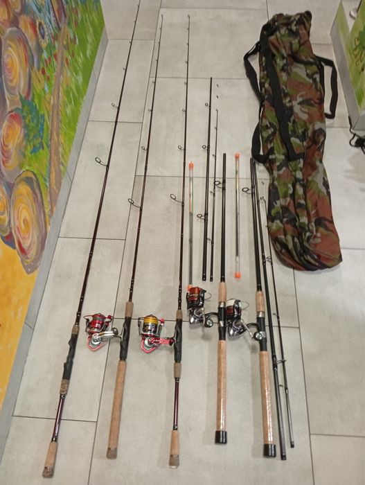 Zestaw wędek i kołorotków MIKADO RYOBI