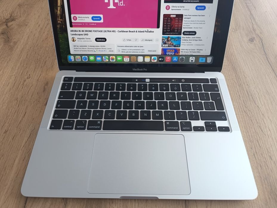 MacBook Pro A2251 RAM 16GB 512GB SSD nowa bateria!