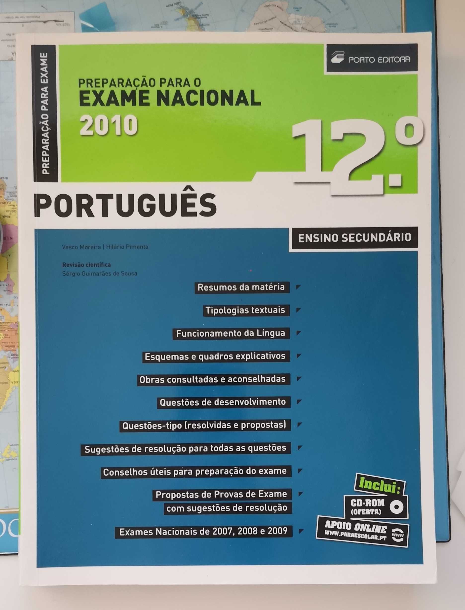 12° ano Testes e Exames Nacionais Português e Matemática