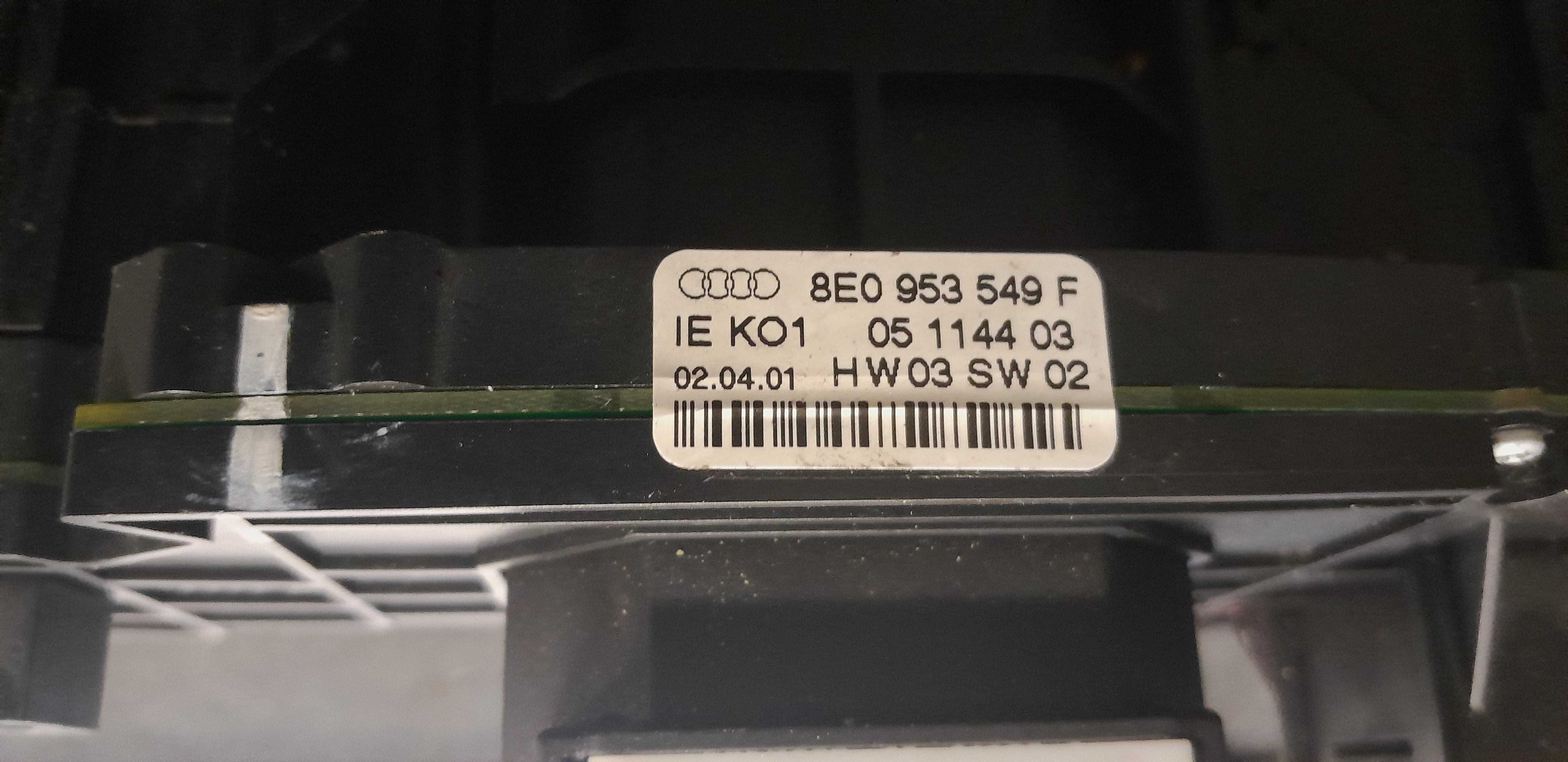 Przełącznik wycieraczek kierunkowskazów manetka Audi A4 B6 8E0'953503B