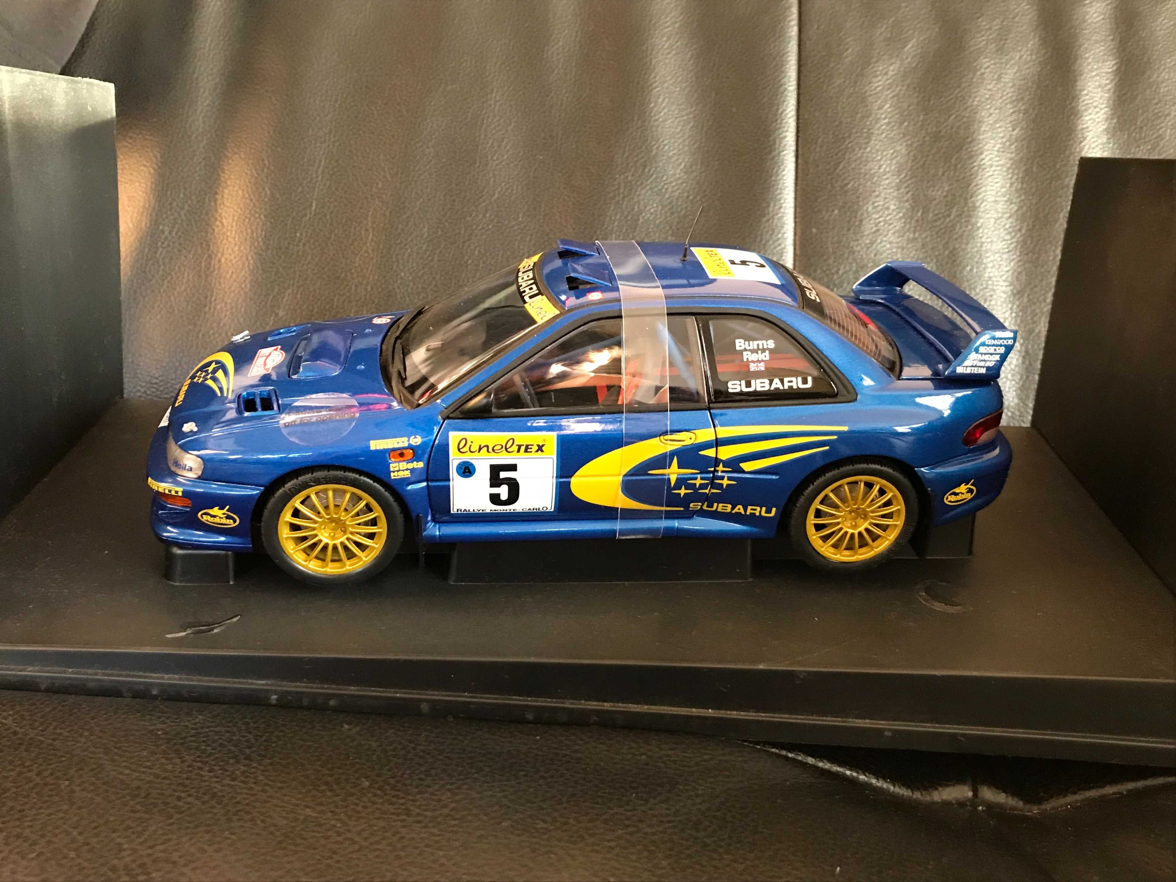 Autoart 1:18 Subaru Impreza WRC Nr 5 Burns/Reid 1999 Rajd Monte Carlo