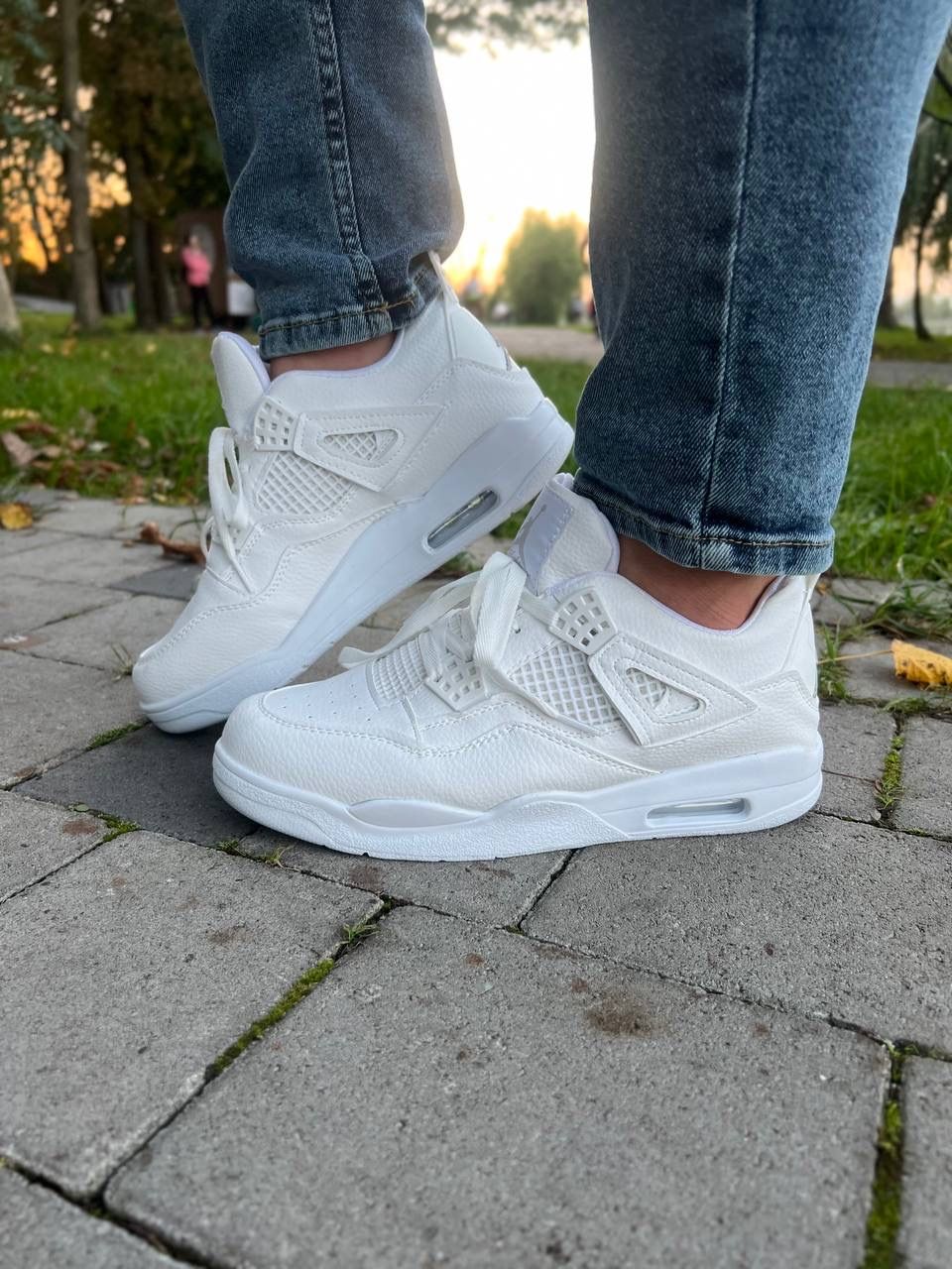 Кроссовки Jordan 4 White