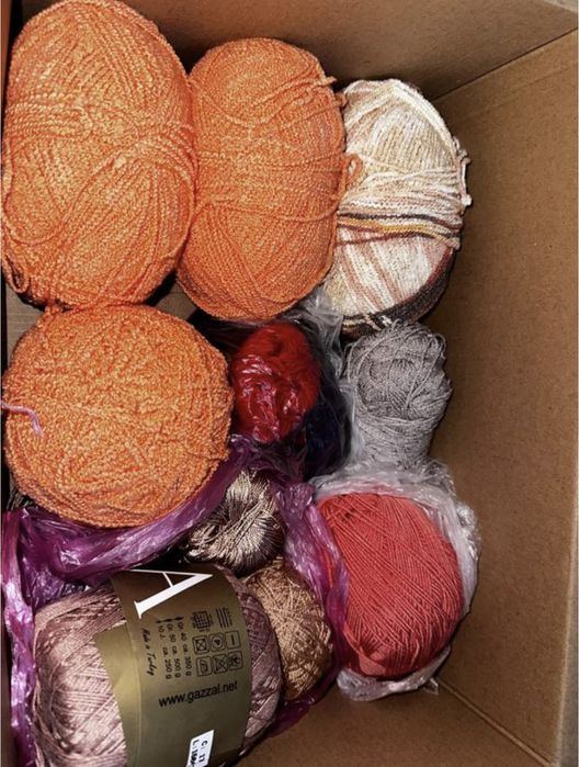 Нитки, макраме, пряжа