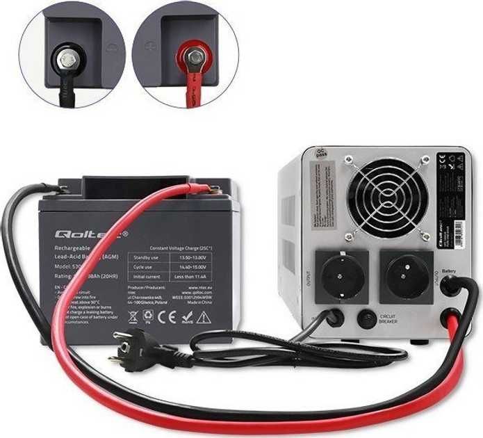 ДБЖ Qoltec Pure Sine Wave 1000VA/700W