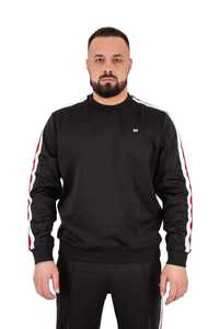 Світшот Weekend Offender Gou Taped Crew Neck Track Top Black