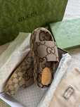 Klapki Gucci canvas maxi platformy 36 buty damskie na lato nowe
