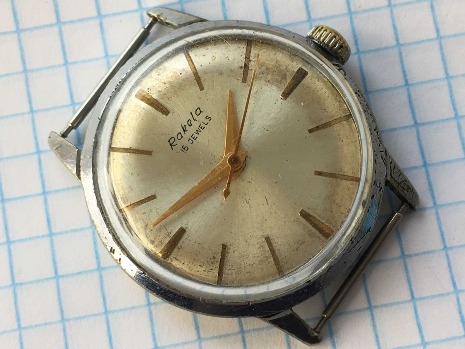 Часы механические Ракета СССР рабочие