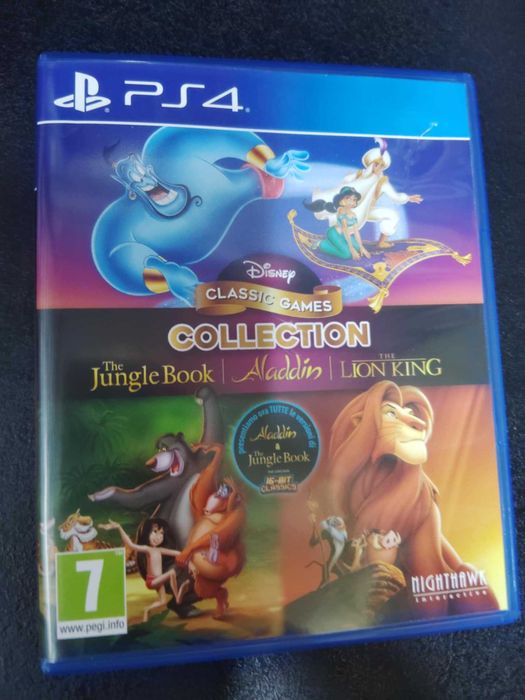 Disney Classic Games PS4 Jungle Book Aladdin Lion King
