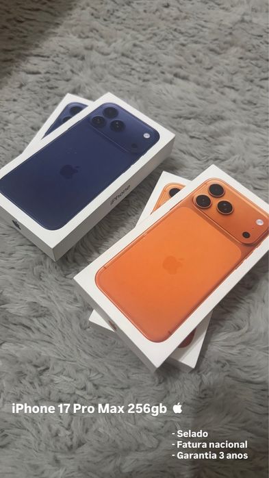 Venda/Retoma iPhone 17 Pro Max 256gb NOVO/SELADO
