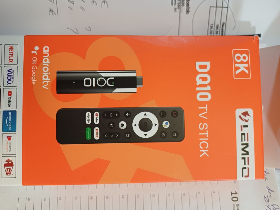 Box Stick Android Lemfo de 32GB - 8k.