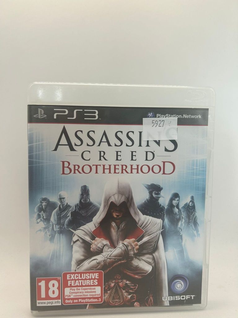 Assassins Creed Brotherhood 3xA Ps3 nr 5927