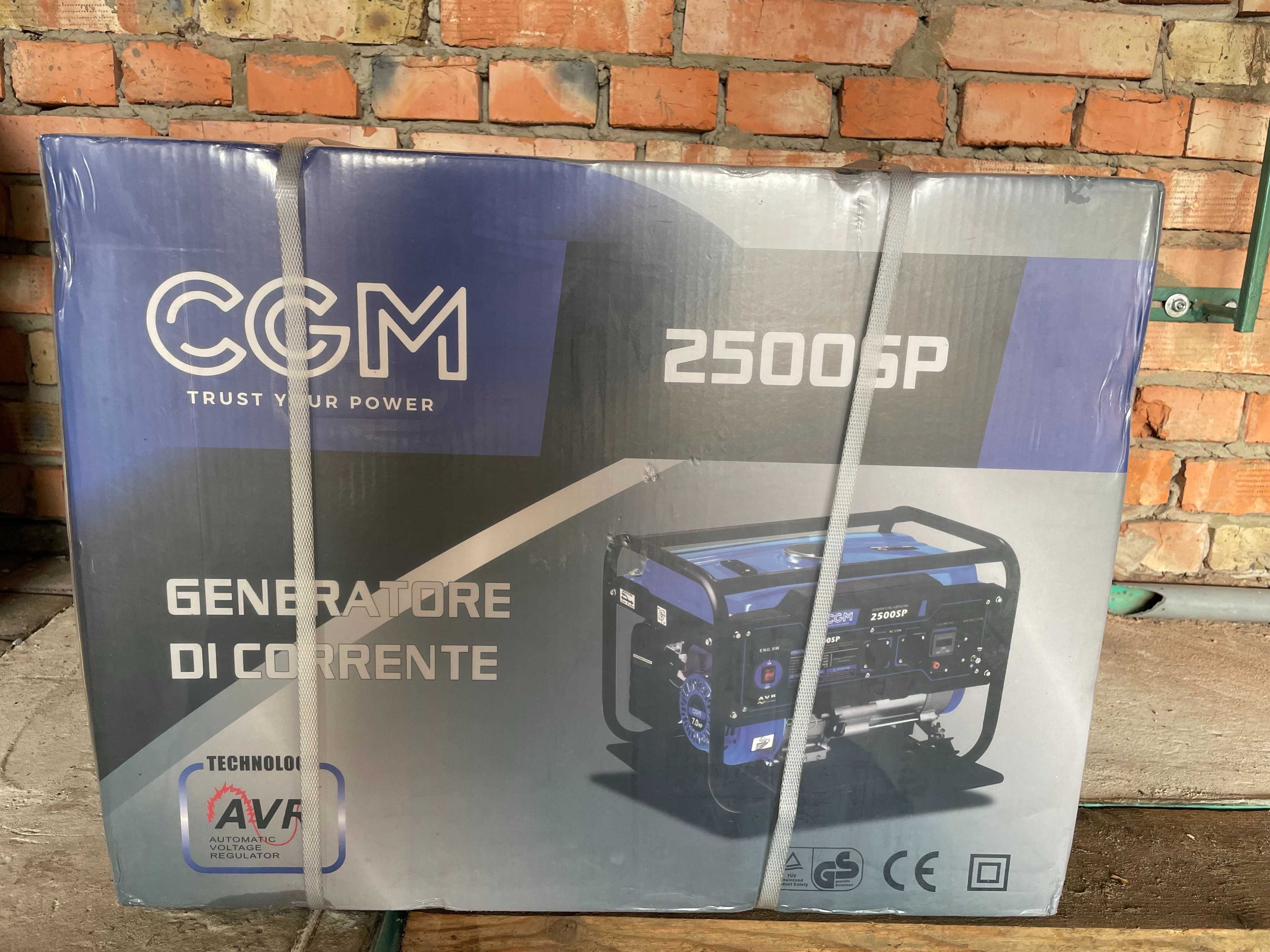GCM 2500SP Генератор новий 2,4Квт, Італія (стабілізатор напруги AVR)
