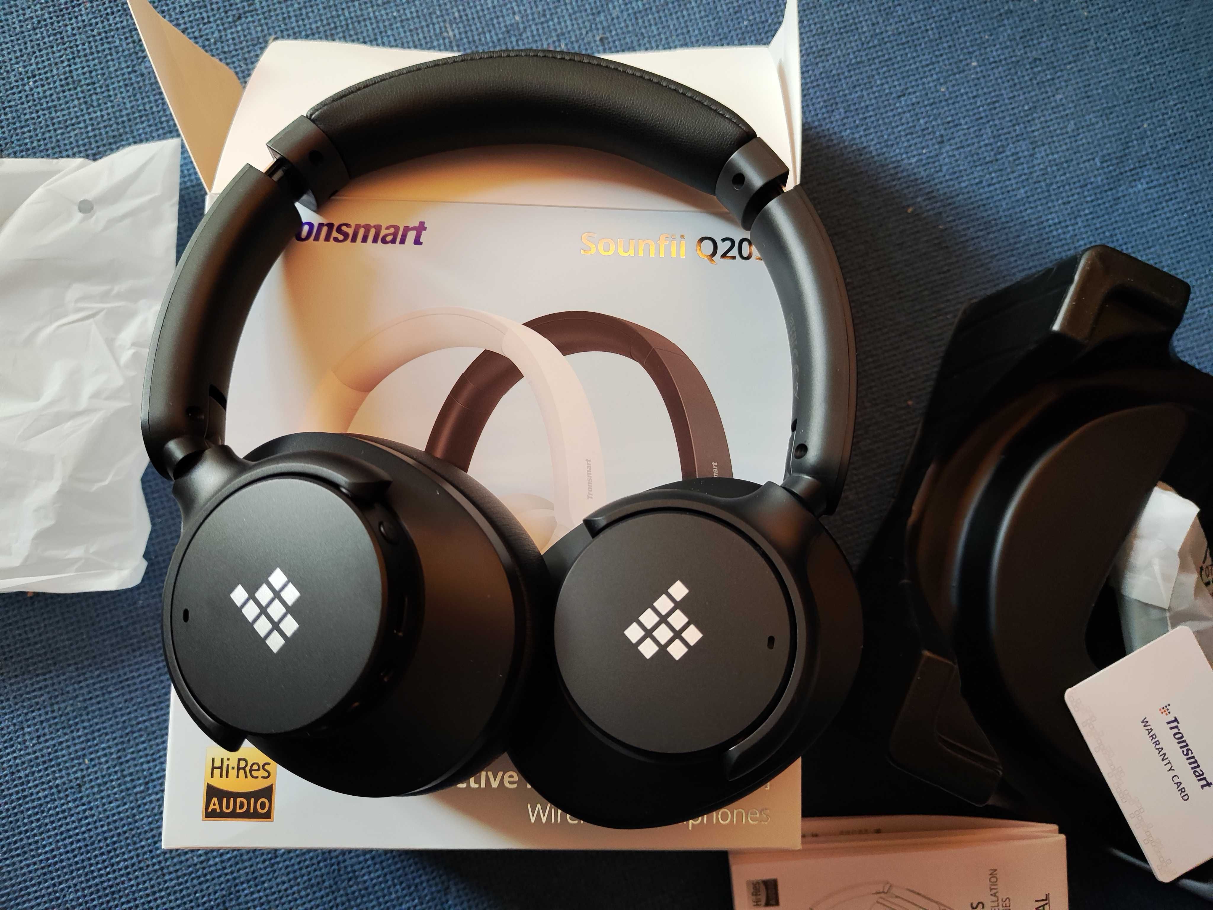 Наушники Tronsmart Sounfii Q20S - активное шумоподавление, 60 часов