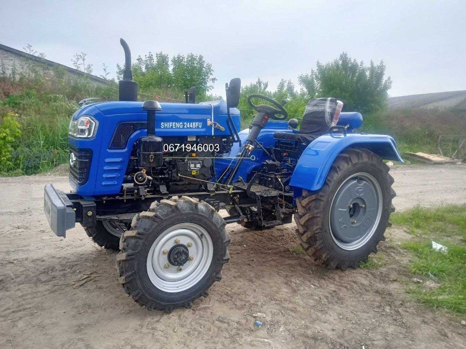 Трактор Shifeng 244BFU з компресором ПОВНИЙ привід ВОМ Триточка КРЕДИТ