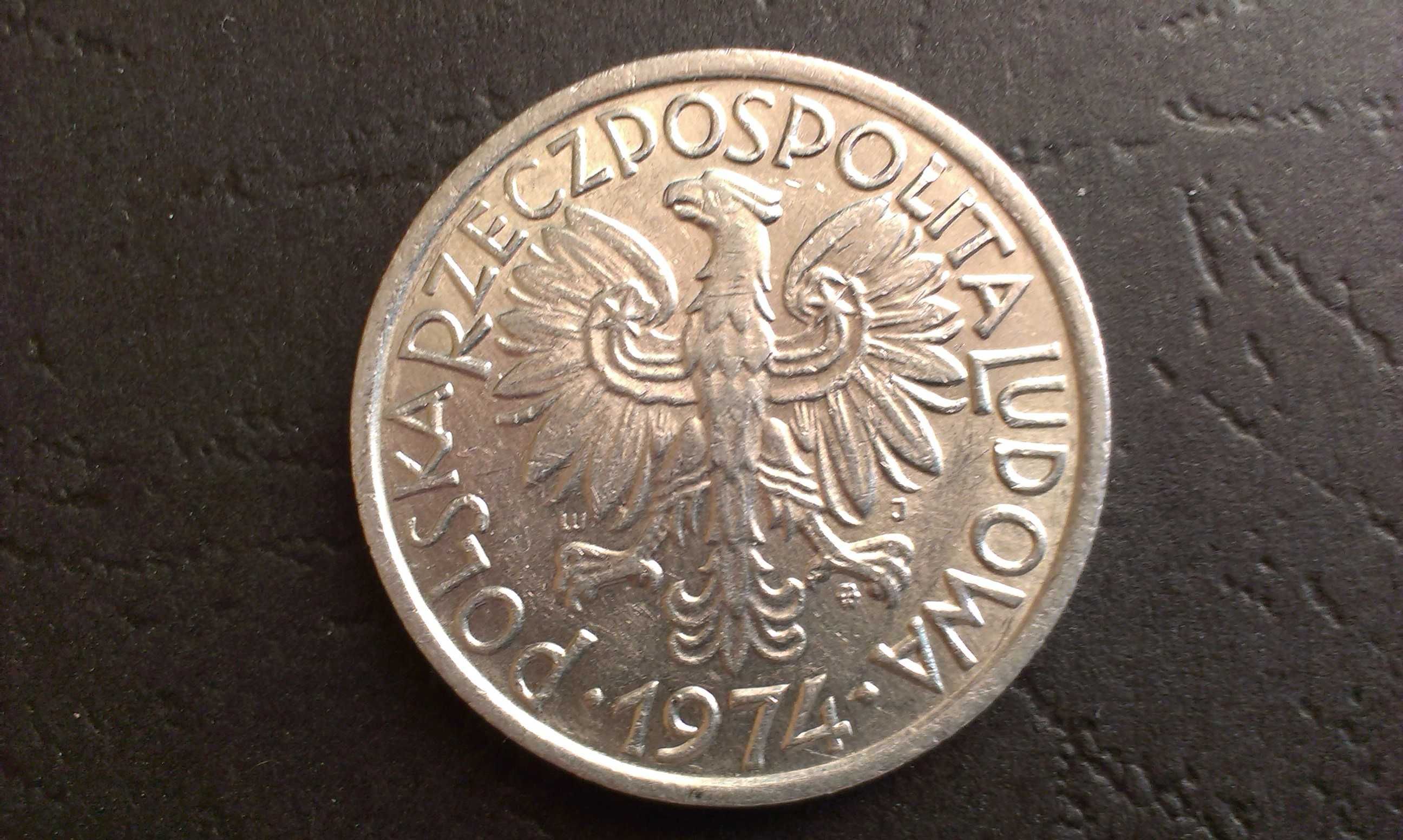 Moneta 2 złote 1974 rok Jagody PRL.