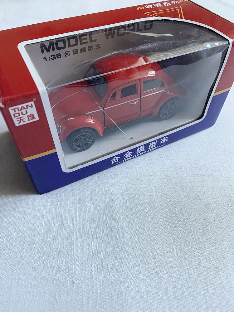 Mini samochód VW „Garbus” Red/Czerwony