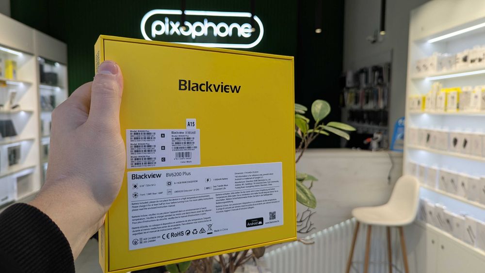 Магазин NEW Blackview BV6200 Plus 8/256GB Black Гарантiя Trade In