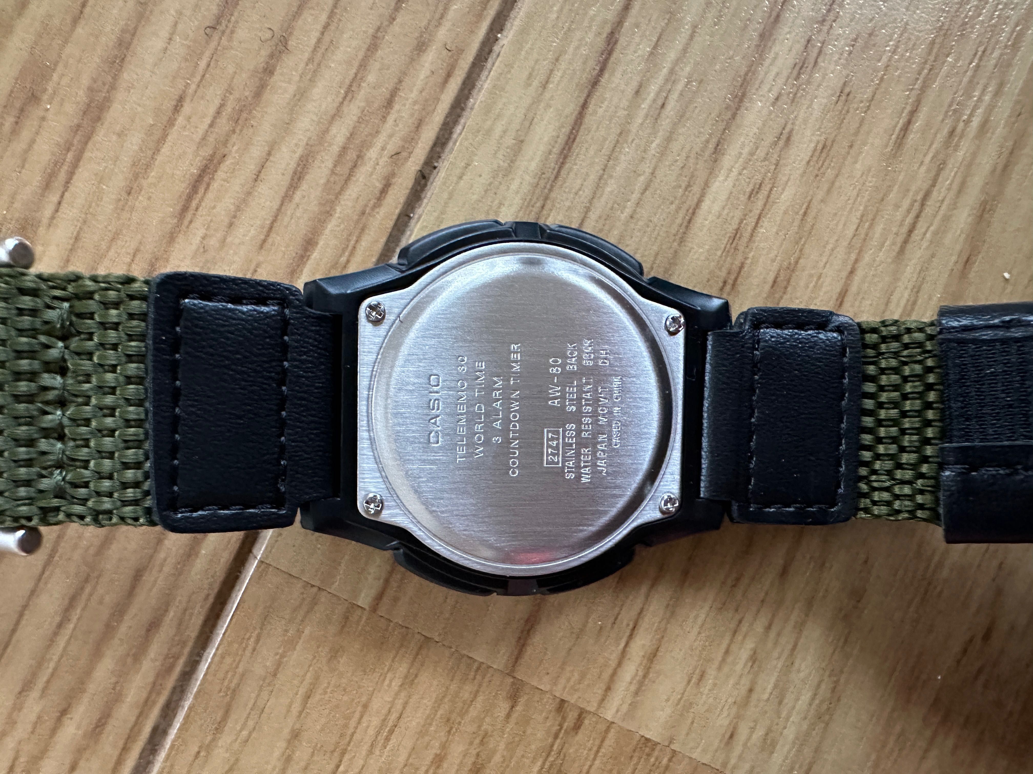 Новий оригінальний годинник Casio AW-80V-3BJH
